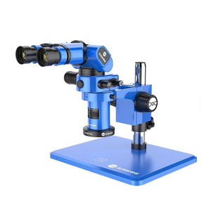 Sunshine R360 Pro <span class=keywords><strong>Trinocular</strong></span> Microscopio estéreo de alta definición Herramienta de reparación de teléfonos Lente arriba y abajo/Ocular Rotación izquierda y derecha - Product Image 5