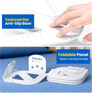 Fermagli per lenzuola migliorati per angoli, striscia separata con chiusura a gancio per mantenere saldi i lenzuola per materassi singoli, matrimoniali e king size, Bedlock - Product Image 4