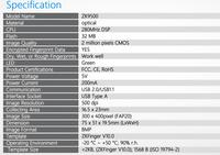 Escáner de Huellas Dactilares Biométrico USB ZK9500 con Software SDK Gratuito