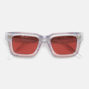 Ghiacciaio di alta qualità di cristallo bubble soda Gafas De Sol italiano Mazzucchelli occhiali da sole in acetato - Product Image 2