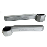 Support de tasse magnétique pour voiture, organisateur d'accoudoir de porte pour Toyota Land Cruiser Upgrade LC70 75 76 78 79 FJ70 FJ78 FJ79