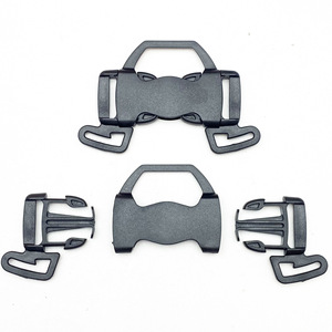 Baby Car Seats Accessories Plastic Five Point Harness Buckle <b>Set</b> For Safety Seat Adjustment - Product Image 1