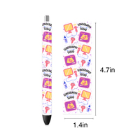 Étiquette UV pour stylo, transfert d'enveloppe, étiquette personnalisée, auto-adhésive, logo de bricolage
