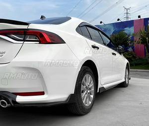 Faldones Laterales para Toyota Corolla 2019-2022, Estilo Deportivo, Color Negro Brillante, Difusor de Alerón Lateral, Accesorios para Automóviles - Product Image 3