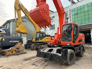 Control inteligente avanzado, excavadora de ruedas DOOSAN usada de 21 toneladas, 2. 000 m2, con engranaje y bomba de componentes centrales, 2. 000 m2 - Product Image 3