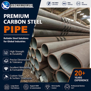 ท่อเหล็กคาร์บอน Precision API 5L Gr.B A53 Gr.B อบอ่อนนุ่ม ขนาด 114.3 มม. หนา 2 มม. Sch160 คุณภาพสูงสำหรับงานก่อสร้าง - Product Image 1