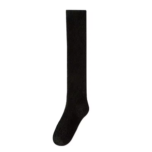 Winter <strong>Warmer</strong> <strong>Black</strong> White Pink Fuzzy Socks Premium Soft <strong>Ladies</strong> Girls Floor Home Room Boot Knee Slouchy Socks - Product Image 6