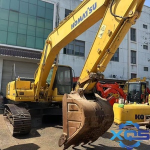 Excavadora de cadenas Komatsu PC220 usada, 22 toneladas, excavadora hidráulica original de Japón para movimiento de tierras en construcción - Product Image 1
