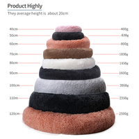 RunLexi — lit en peluche pour animaux de compagnie, accessoire personnalisé, doux, en fausse fourrure, pour chiens et chats, vente en gros
