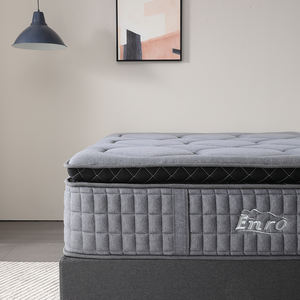 Lateks köpük katlanabilir vakum poşeti cep yaylı şilte büyük kral hibrid bellek köpük Roll up kral yatak - Product Image 3