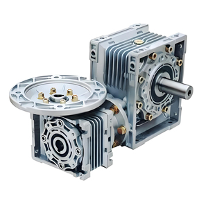 Double-Dàn dựng nmrv <span class=keywords><strong>Worm</strong></span> Gear <span class=keywords><strong>Reducer</strong></span> động cơ điện tốc độ giảm tốc với trục đầu vào - Product Image 1