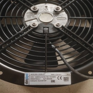 พัดลมแกน EBMPAPST รุ่น W2E250-CE65-01 ขนาด 24 นิ้ว ใบพัดอลูมิเนียมอัลลอยด์ ลูกปืน  ไฟฟ้า 2800 รอบต่อนาที สีดำ - Product Image 4