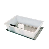 Cage d'élevage de rongeurs de rat de laboratoire de couvercle d'acier inoxydable de polypropylène PP-JM2