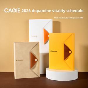 Liquidation Nouveau carnet d'agenda 2026, format 1 semaine 2 pages, carnet professionnel et élégant, papier 100% pâte de bois, reliure à fil, vente en gros - Product Image 5