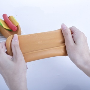 Nuevo y peculiar juego de comida de silicona para montar, creativo, DIY, regalo, simulación de hot dog, juguete de descompresión para niños de 5 a 7 años - Product Image 3