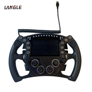 Set Volante da Gioco con Force Feedback e Supporto per Simulazione di Guida, Cockpit per <span class=keywords><strong>Sim</strong></span> Racing - Product Image 2
