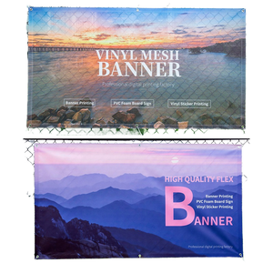 Pancarta de Malla de PVC para Exteriores de Alta Calidad, Impermeable, Impresión Digital a Todo Color, Pancarta Publicitaria Colgante - Product Image 1