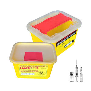 Conteneurs de déchets médicaux pour objets tranchants, conteneurs de collecte d'aiguilles et de seringues, 1L-13L, avec approbation FDA - Product Image 6