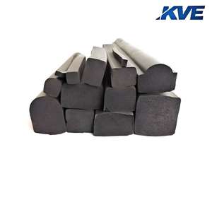 מותאם אישית טמפרטורה גבוהה סיליקון התנגדות מוצק גומי שטוח רצועת איטום רצועה איטום רצועה - Product Image 2