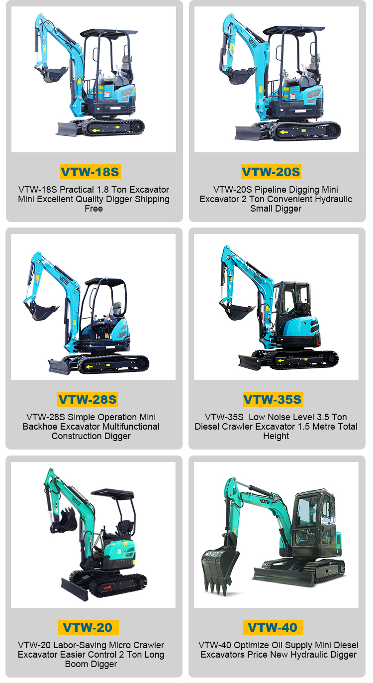 Economical new hydraulic excavators 3 ton mini excavator crawler digger reliable hydraulic system