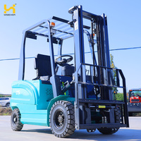 Chariot élévateur 72V à batterie au plomb, déplacement latéral, équipement industriel de manutention 2,5T