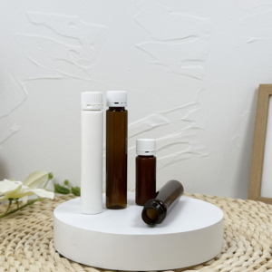 ขวด PET 40มล. หลอดทดลองพลาสติกใสพร้อมฝาเกลียวอลูมิเนียมบรรจุภัณฑ์สำหรับลูกอม - Product Image 5