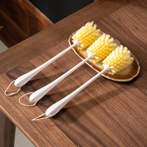 Cup <b>Brush</b> Long Handle Nylon Bristles For Tea Cup Thermos Bottle <b>Cleaning</b> Household Use - Product Image 4