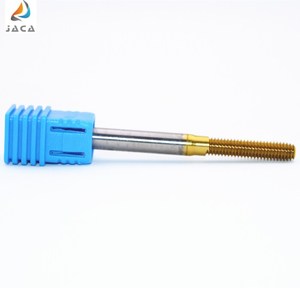 Macho de roscar de carburo sólido de estría recta para herramientas de carpintería - Product Image 4