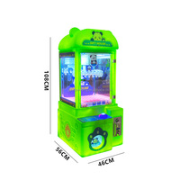 Machine de jeu distributrice de jouets Xiaomixing Mini de haute qualité, à monnayeur, jeu de pincettes, garantie 1 an, en plastique, métal et acrylique, interface en anglais