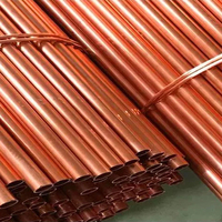 Offre Spéciale : Meilleurs Tuyaux Droits en Cuivre Non Allié Grade C1100/C1200, 5m, Haute Pureté 99% Cu, Services de Pliage, Découpe et Soudage