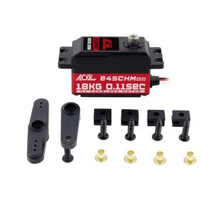 AGFRC B45CHM V2 18kg 0.110초 프로그래밍 가능 코어리스 모터 이중 베어링 메탈 기어 디지털 로우 프로파일 <span class=keywords><strong>RC</strong></span> 자동차/헬리콥터 - Product Image 1