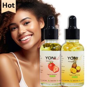 Huile de Yoni à étiquette privée OEM Chinaherbs, huile essentielle de rose pour le resserrement vaginal, massage détoxifiant, lubrifiant pour les soins féminins - Product Image 1