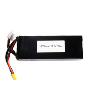 Nhà Máy Giá <span class=keywords><strong>Lithium</strong></span> Ion <span class=keywords><strong>Polymer</strong></span> Pin tốc độ cao <span class=keywords><strong>25C</strong></span> 1059156 10000mAh 22.2V 6s1p UAV Pin Drone Pin - Product Image 1