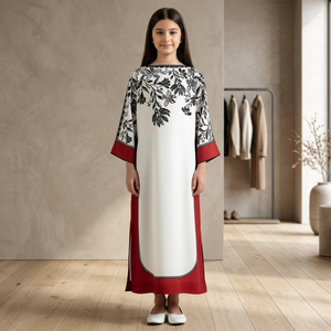 Colección Fusion Kids - Khaddar, Comodidad Moderna para Cada Temporada, Trajes Salwar Casuales de Tela Transpirable con Estampado Digital para Niñas - Product Image 3