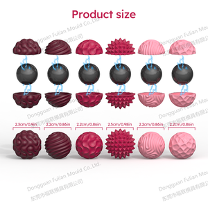 ลูกบอลบีบคลายเครียดแบบมีสัมผัสพิเศษ ปี 2025 กำลังเป็นที่นิยม ทันสมัย ปลอดสาร BPA ทนทาน ผลิตจากซิลิโคนเกรดอาหาร ปลอดสารพิษ แม่เหล็กในตัว เงียบ - Product Image 4