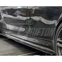 Jupe latérale en fibre de carbone de style PSM pour pièces de carrosserie BMW M3 F80