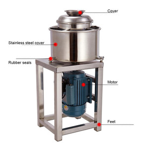 Machine à boulettes de viande en acier inoxydable, mélangeur automatique de viande de poisson et de bœuf pour les magasins d'alimentation - Product Image 4