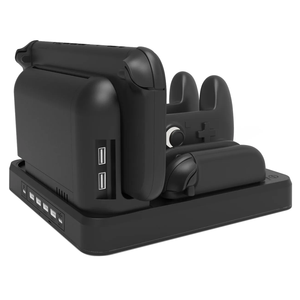 แท่นชาร์จไฟ RGB แบบมัลติฟังก์ชั่น NS2-525แท่นชาร์จแบบเร็วสำหรับ <span class=keywords><strong>Nintendo</strong></span> <span class=keywords><strong>Switch</strong></span> 2คอนโซลเกม <span class=keywords><strong>Pro</strong></span> คอนโทรลเลอร์ <span class=keywords><strong>Joy</strong></span> Con - Product Image 5