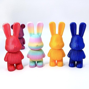 Juguetes al por mayor: Conejos, osos y dinosaurios giratorios de punto, impresos en 3D con diseño de espiral, OEM, regalo para aliviar el estrés infantil, personajes de Frozen - Product Image 2