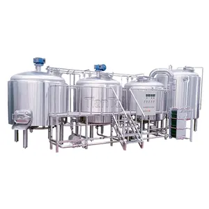 600L 6HL Craft Beer Equipment With Beer Equipment Installation Service