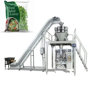 Máquina de embalagem de salada de vegetais frescos vertical de preço de fábrica de alta qualidade