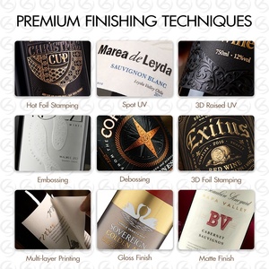 Etiqueta <span class=keywords><strong>de</strong></span> Papel Texturizado para Botellas <span class=keywords><strong>de</strong></span> Licores, Impresión <span class=keywords><strong>de</strong></span> Etiquetas Personalizadas al por Mayor <span class=keywords><strong>de</strong></span> Fábrica, Etiqueta para Botellas <span class=keywords><strong>de</strong></span> <span class=keywords><strong>Vino</strong></span> Tinto - Product Image 5