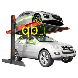 Système de levage de parking à 2 poteaux Équipement de levage de véhicule à double gerbeur à 2 niveaux Hydraulique mécanique moto SUV <span class=keywords><strong>garage</strong></span> vertical - Product Image 5