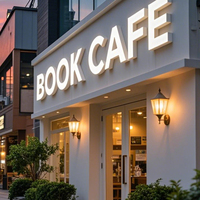 Lettres lumineuses LED personnalisées pour boutique de mode, lettres 3D en acrylique lumineuses, enseigne de magasin, décoration publicitaire pour boutique de vêtements de luxe