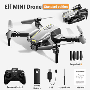 โดรนของเล่นควบคุมระยะไกลพร้อมความสามารถในการถ่ายทำทางอากาศสำหรับการใช้งานกลางแจ้งทำจากพลาสติกที่ทนทาน - Product Image 3