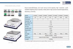 Xingyun XY100-2C kỹ thuật số phòng thí nghiệm phân tích quy mô Công suất 110 gam chính xác 0.01 gam cân bằng sản phẩm phòng thí nghiệm - Product Image 3