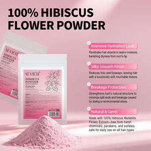 Натуральный порошок для роста волос OEM, против выпадения волос, с экстрактом цветов гибискуса, для роста волос у женщин - Product Image 2