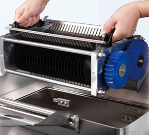 Nouvelle machine à découper et à déchiqueter la viande industrielle avec un ensemble de couteaux détachable, en acier inoxydable 304, haute capacité pour l'usine de viande séchée - Product Image 4