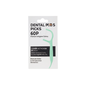 Dental Floss Picks 60P Premium Interdental <b>Brushes</b> For Oral Hygiene Daily Use - Product Image 2