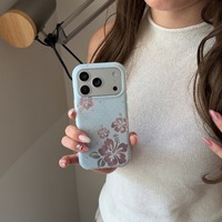 Coque de téléphone IMD motif floral pour iPhone 18 Pro, 18 Pro Max, 17, 17 Pro, 17 Pro Max, 16, 16 Pro Max, 15, 15 Pro, 15 Pro Max, 14 Pro Max, 14 Pro, 14, 13 – Coque personnalisable